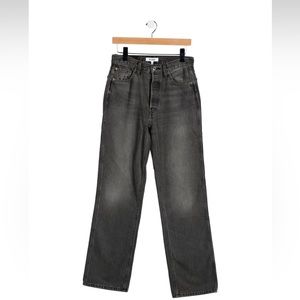 RE/DONE High Rise Straight Leg Jean